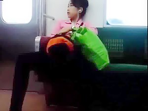 Caught on the train