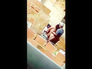Dominican caught having sex in the backyard